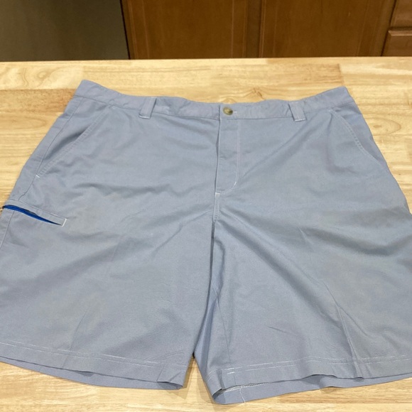 Other - Columbia PFG Men's Light Blue Flat Front Performance Fishing Gear Shorts Size 42